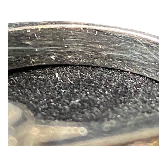 Vintage Sterling Silver CZ Solitaire Ring Size 6.5 With Faceted Cubic Zirconia & - Picture 8 of 10